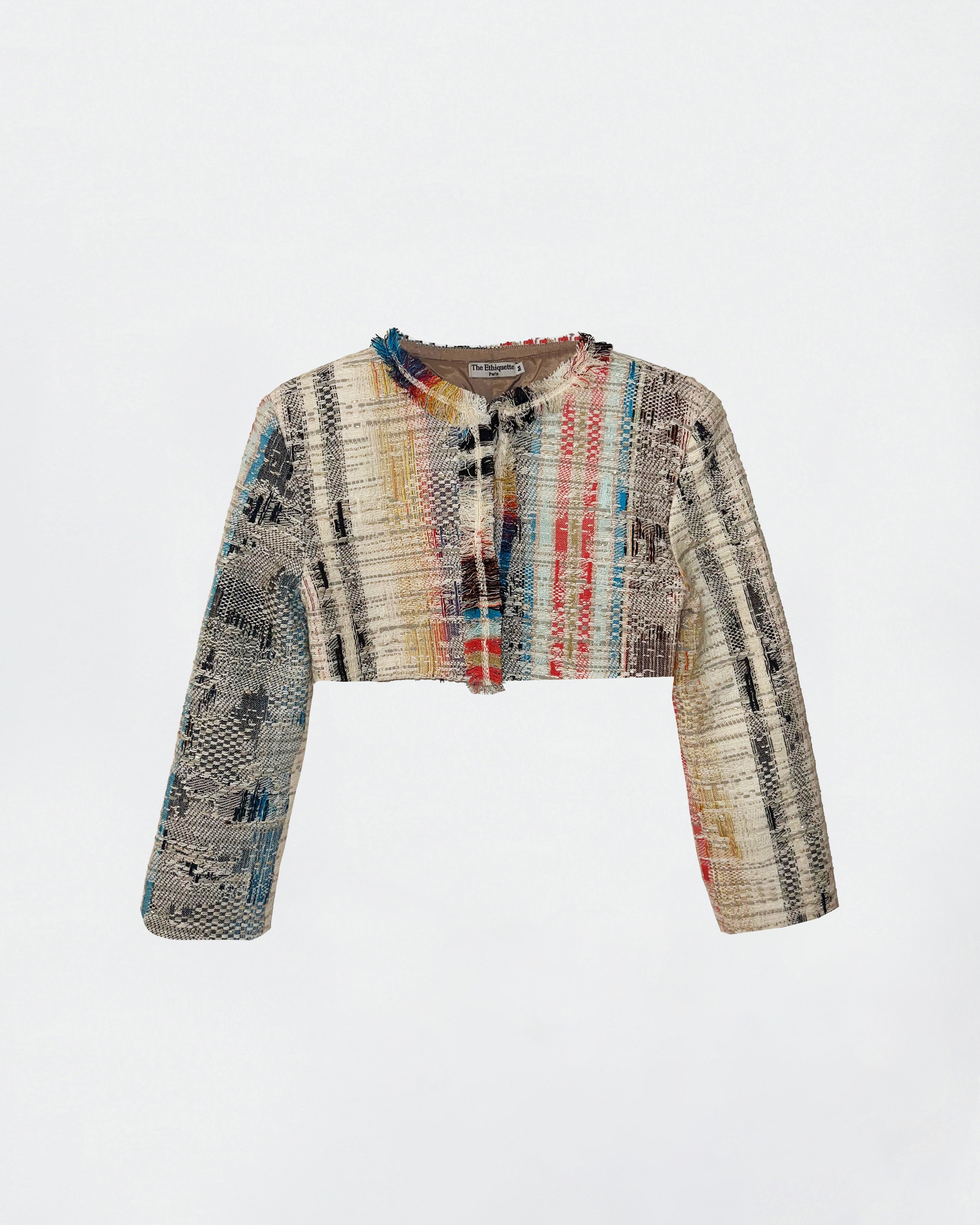 The Ethiquette Louise Veste tweed Hestia taille XS
