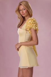 Oh Polly Knitwear Soretta boléro beurre floral