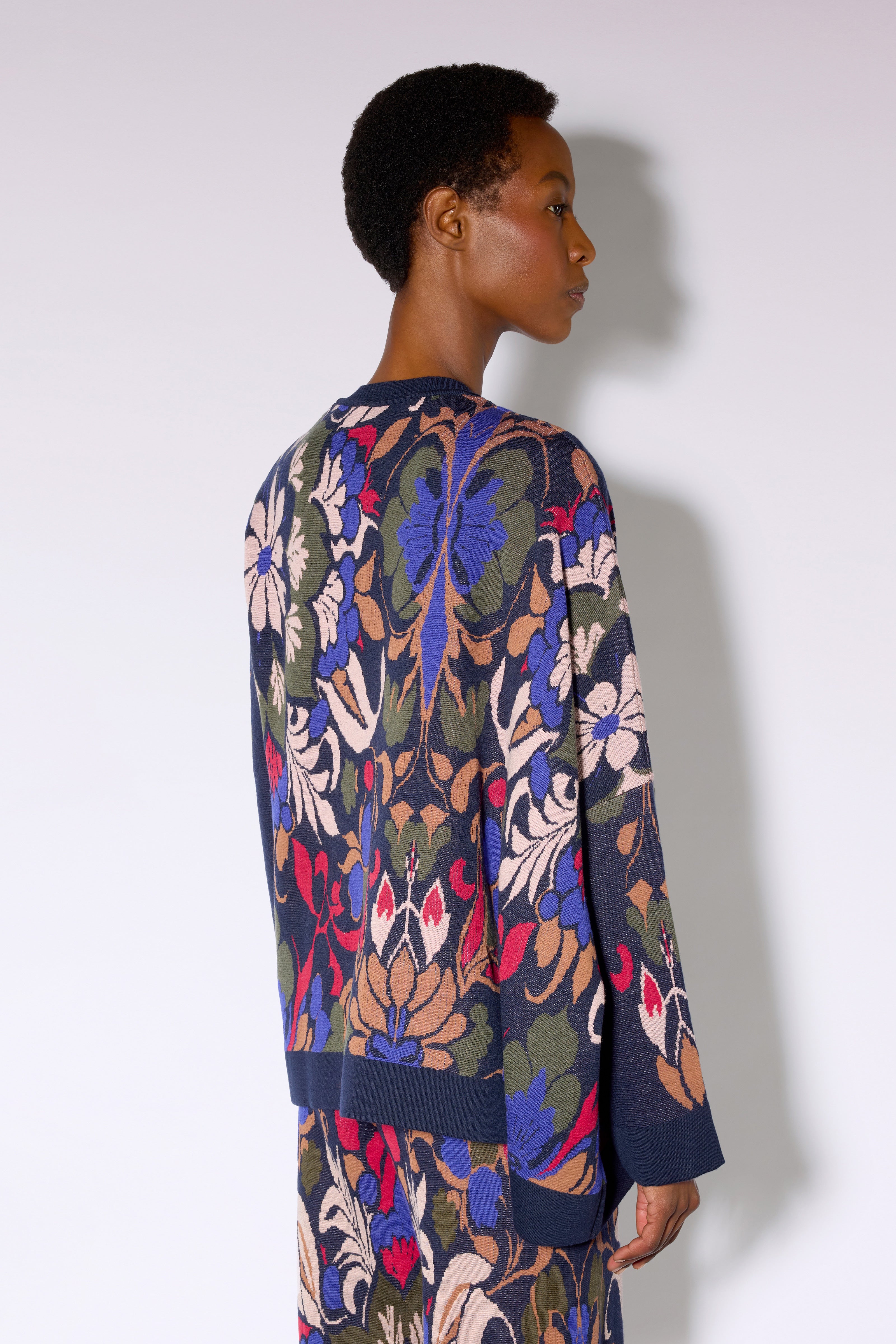 Liviana Conti Jennifer Pull Jacquard Mosaic XS-XL