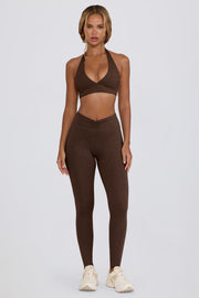 Oh Polly Trousers BT2233 Legging Femme Pecan Marl