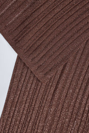 Oh Polly Selara pantalon flare taille mi-haute bronze