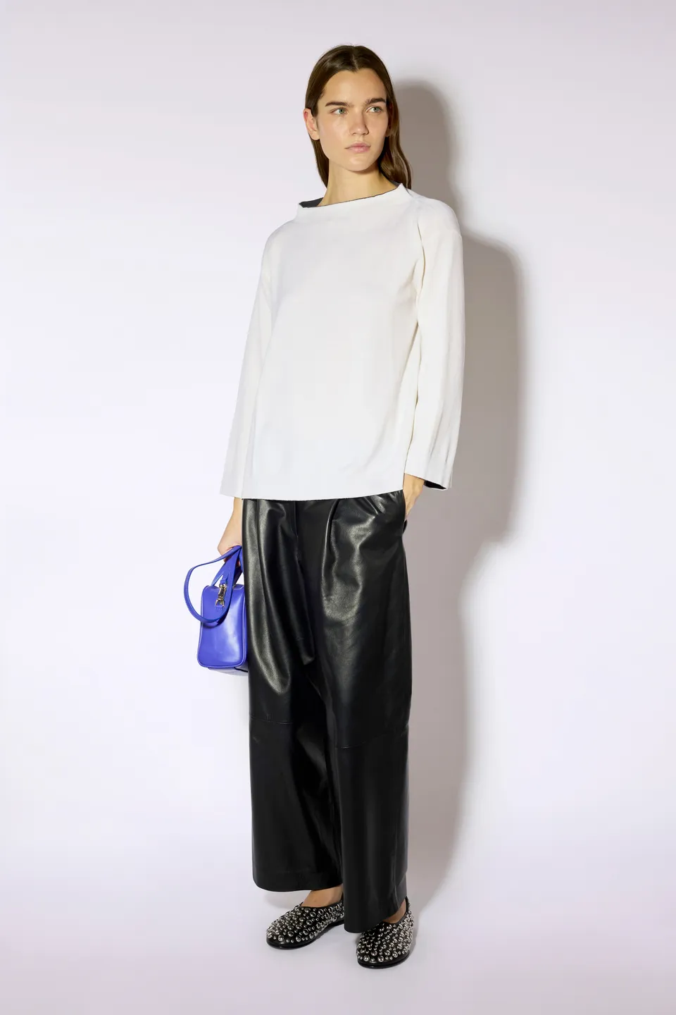 Liviana Conti Astrid pull noir laine mérinos XS