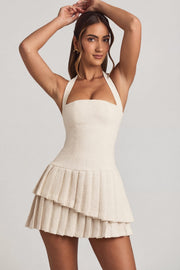Oh Polly Rosaria 12395 robe mini ivoire