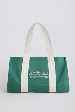 Oh Polly Bo+Tee BT2504 tote bag toile vert oversize