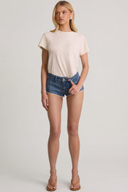 Oh Polly Shorts Mini Short Lanori Bleu Taille Basse