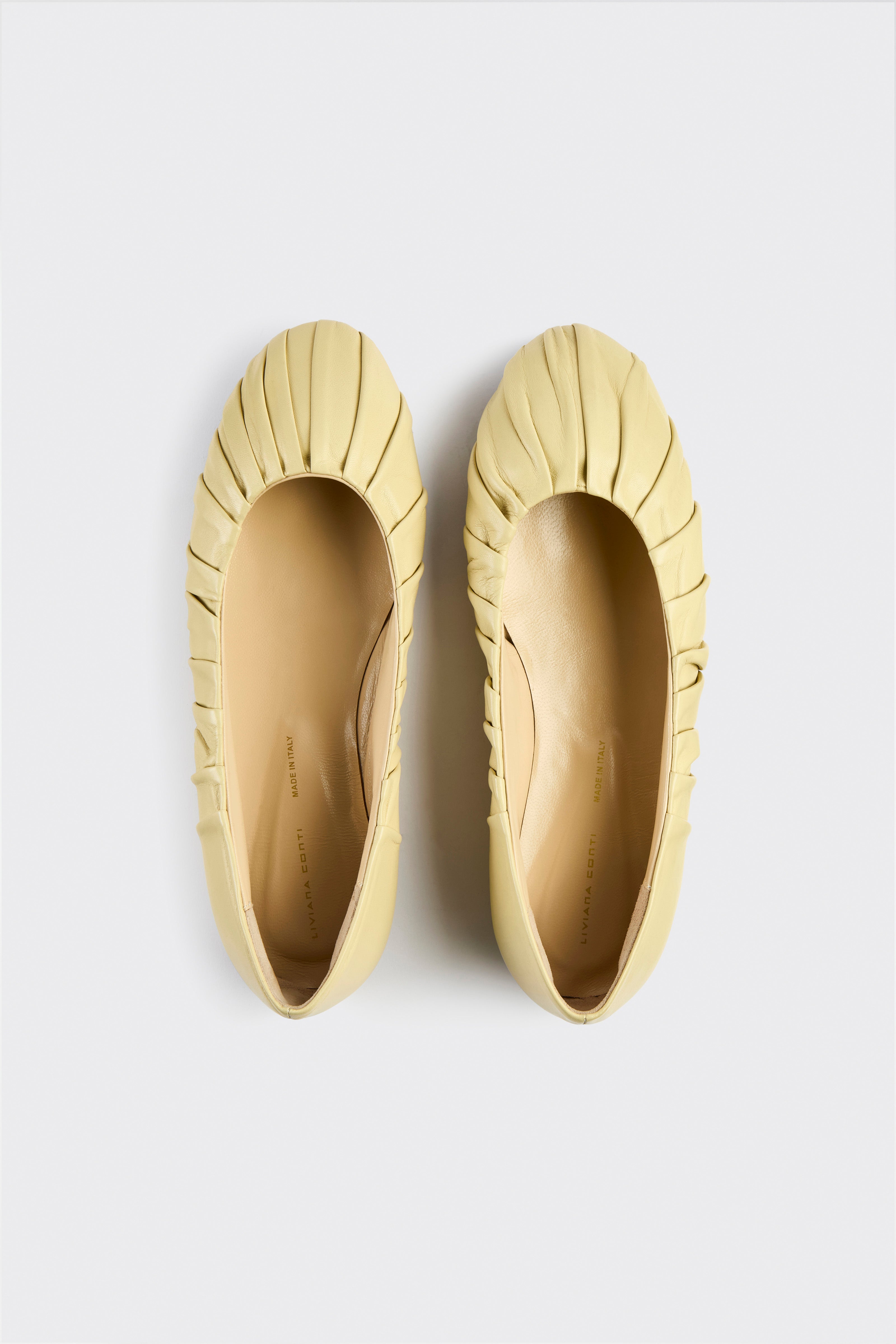Liviana Conti Cloe ballerines cuir beige 38