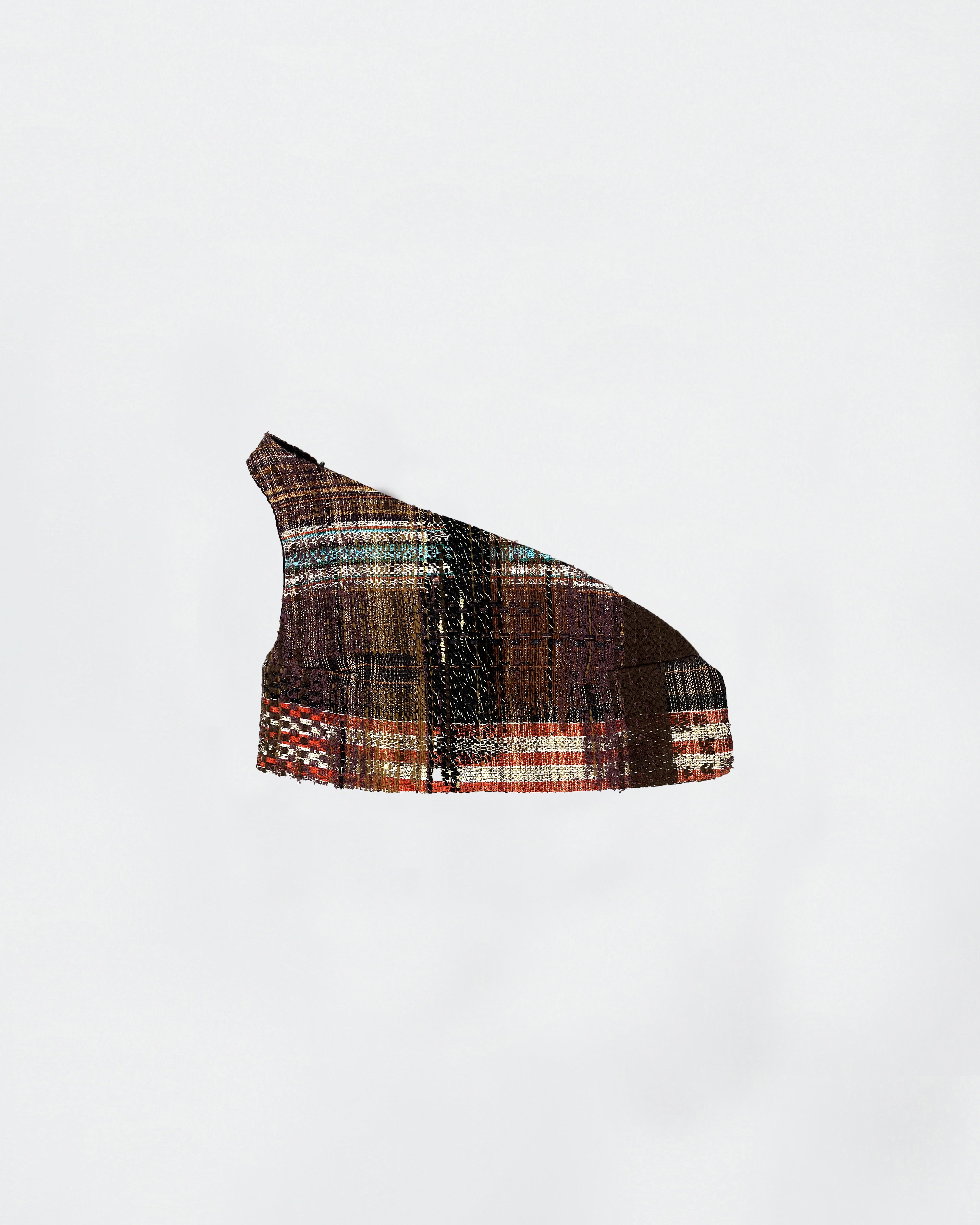 The Ethiquette Iris crop top tweed taille M 32 cm