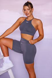 Oh Polly Tops Incline BT0376 top crop sport gris seamless