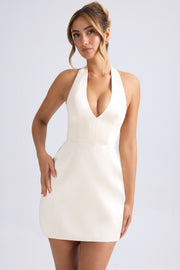 Oh Polly Harmonia 9294 mini robe ivoire satin corset