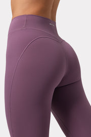Oh Polly Bo+Tee Soft Active Legging Dusk Taille Mi-Haute