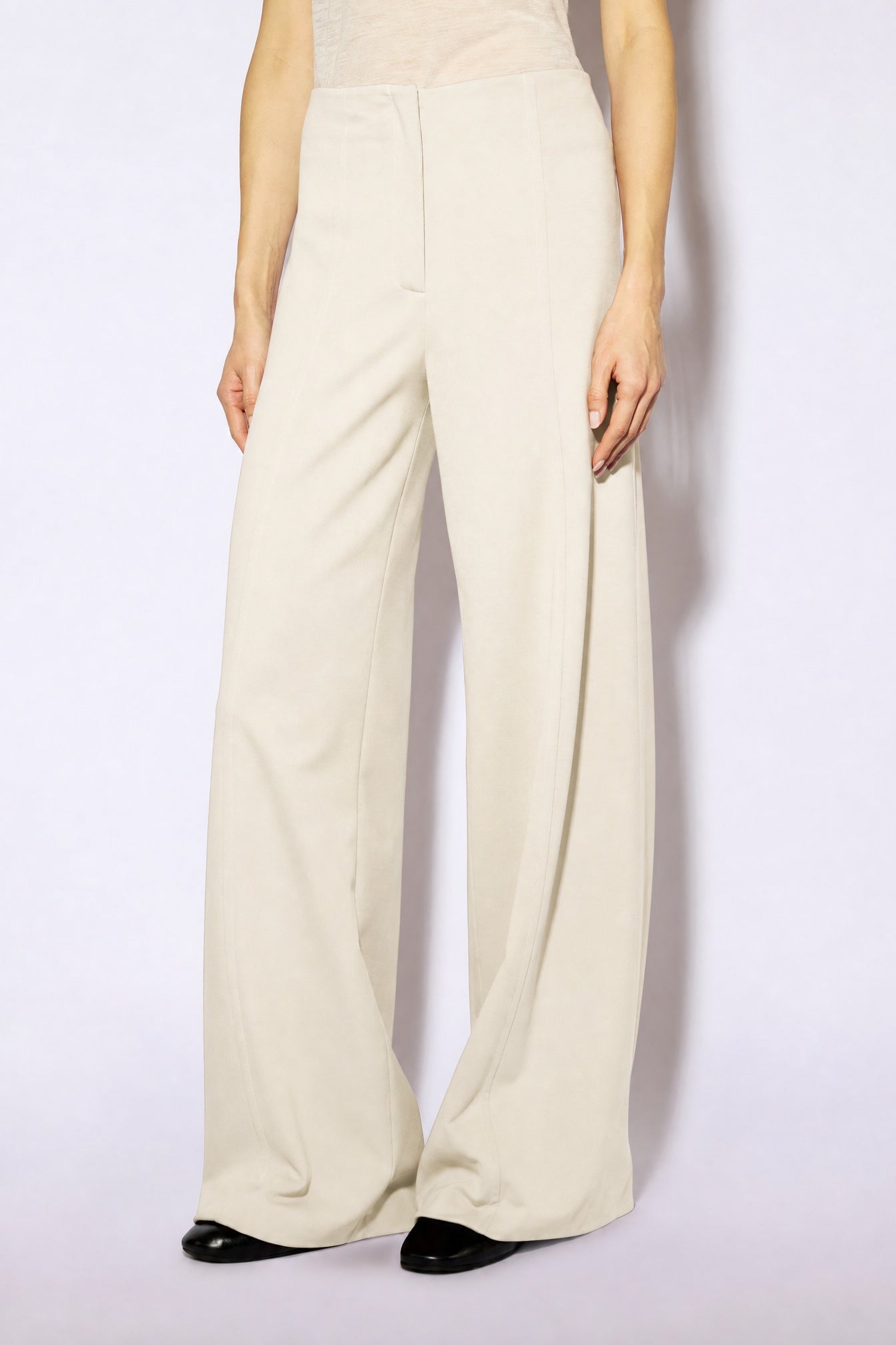 Liviana Conti Eric pantalon palazzo noir punto milano
