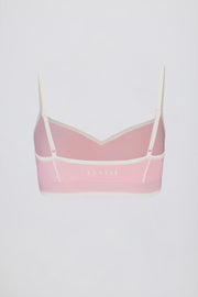 Bo+Tee Soft Active brassière sport rose col cœur