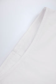 Oh Polly Sabrine hotpants blanc taille basse jersey