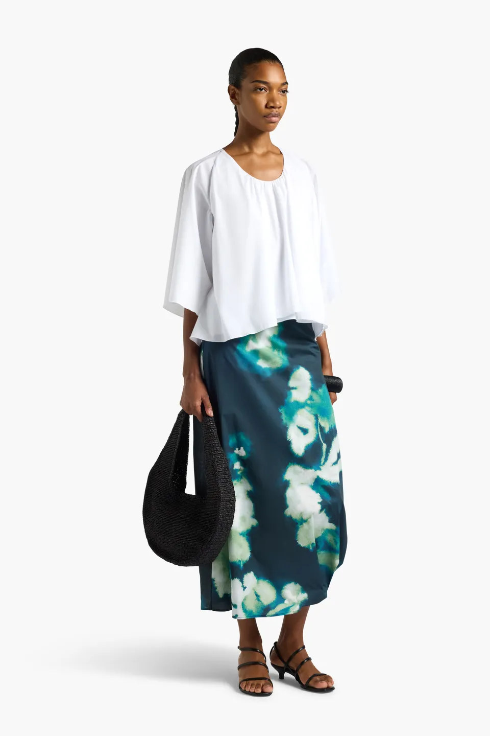 Liviana Conti Louise blouse blanche popeline