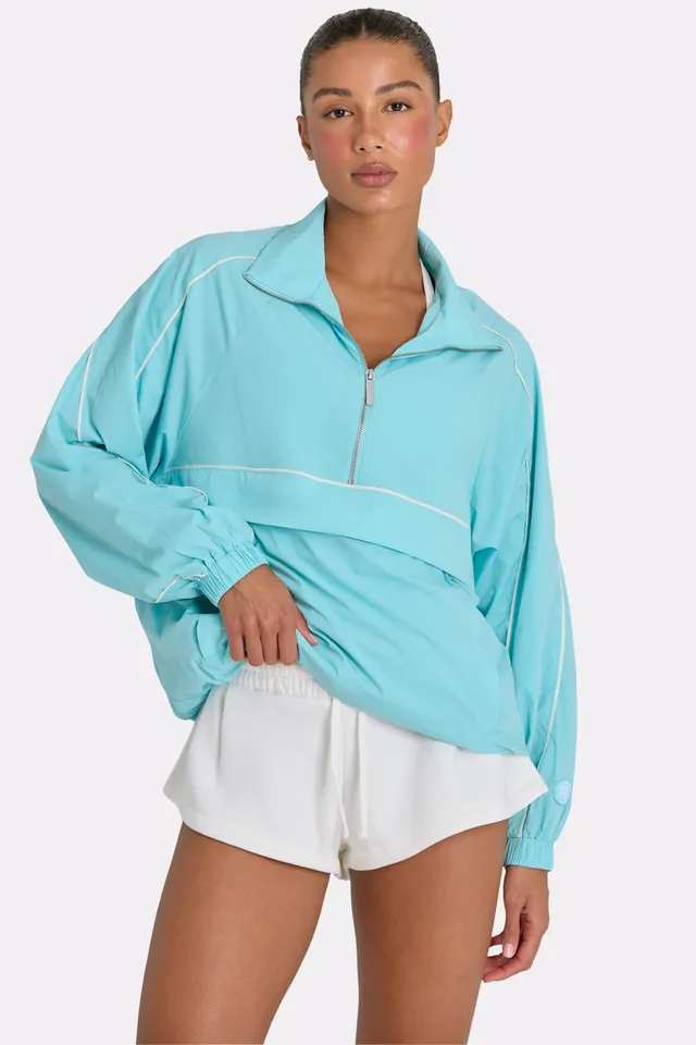 Oh Polly Bo+Tee veste survêtement aqua oversize
