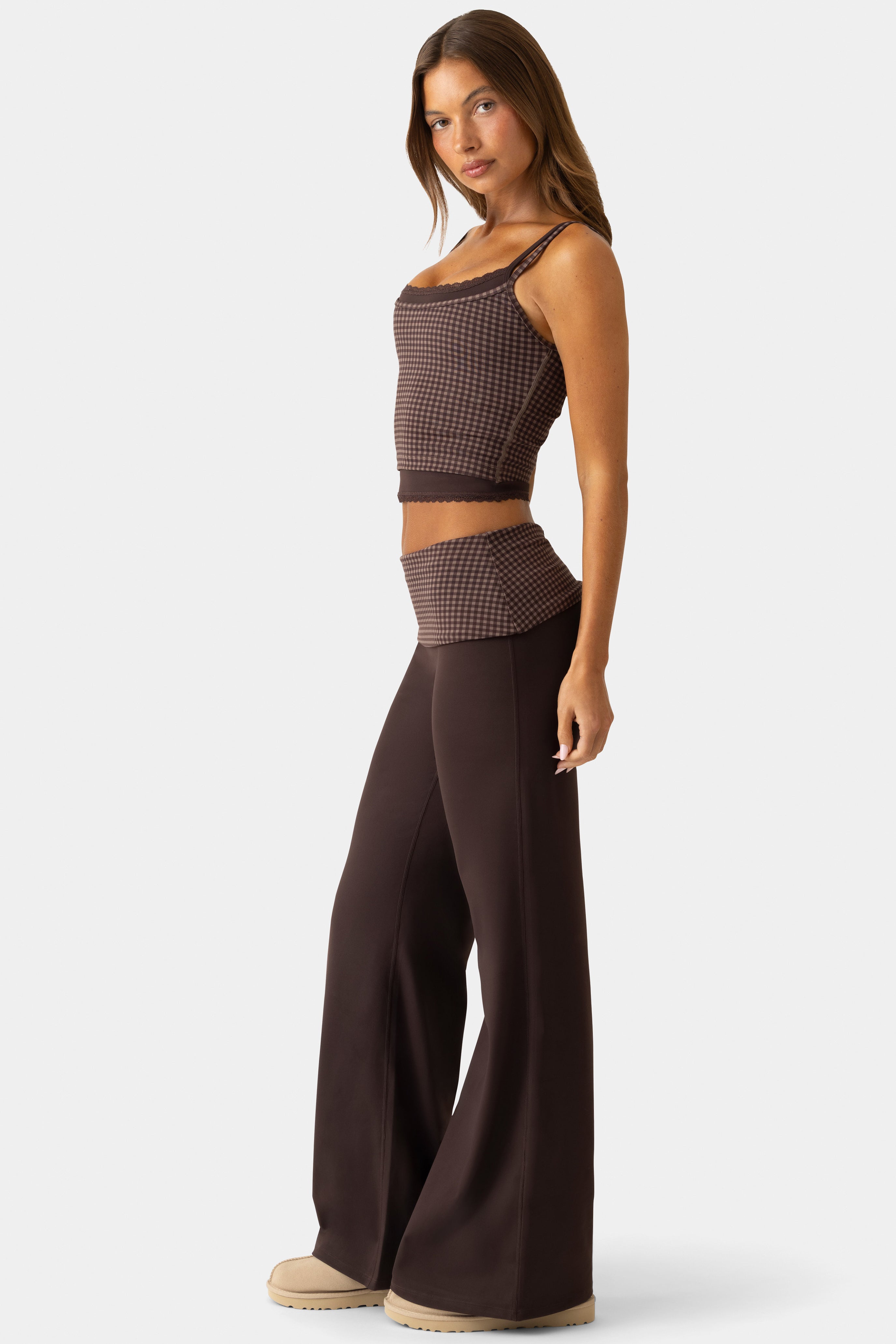 Oh Polly Bo+Tee Soft Active Trousers pantalon Espresso large