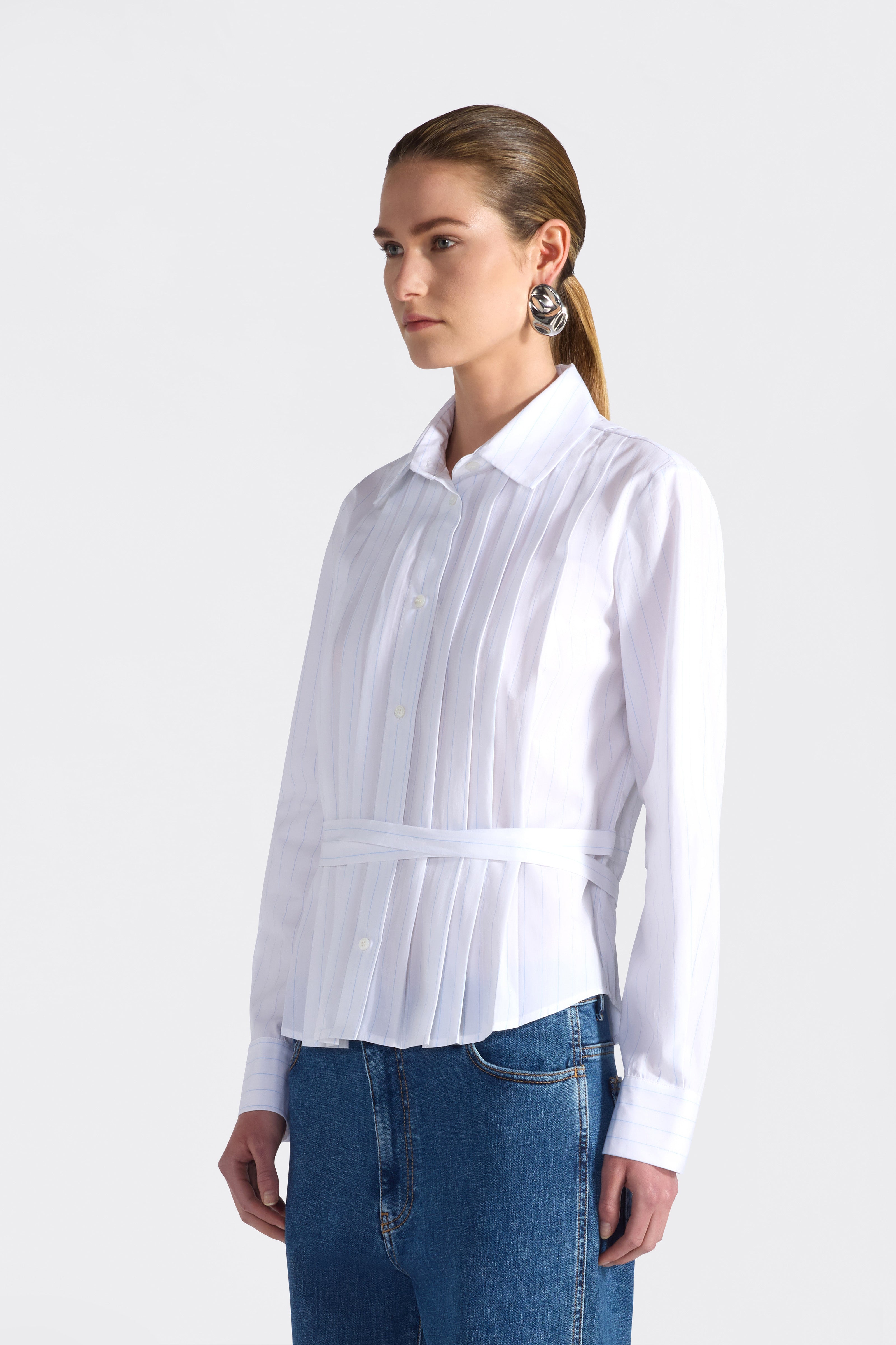 Liviana Conti Julieta chemise rayée coton