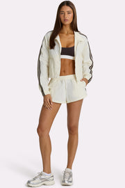 Oh Polly Shorts short tissé écru coconut