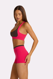 Bo+Tee Soft Active brassière sport rose maintien fort stretch