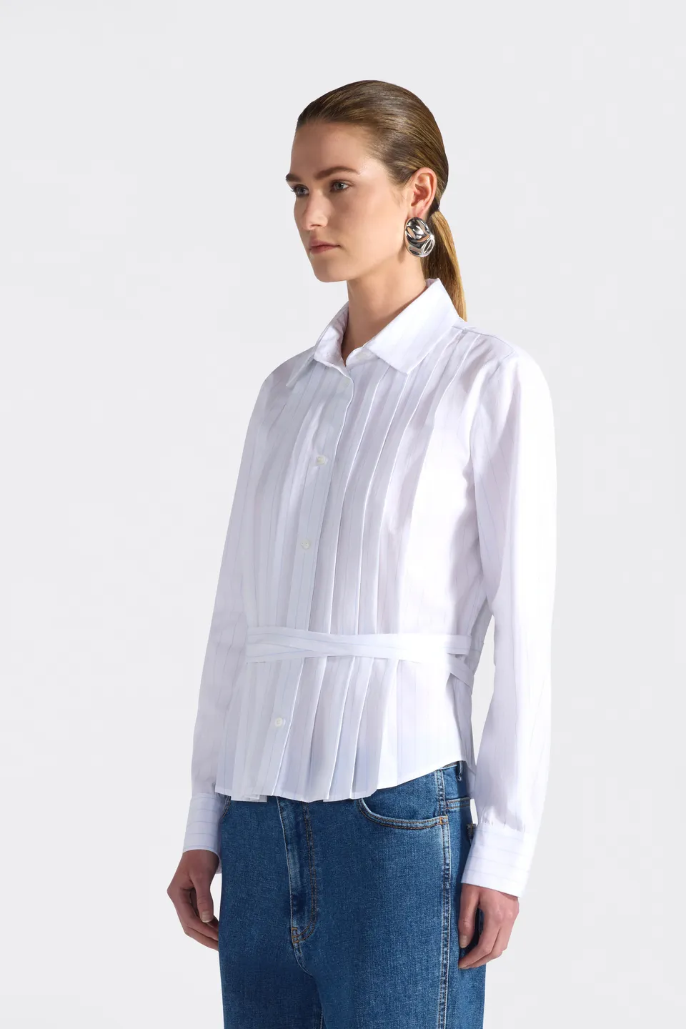 Liviana Conti Julieta chemise rayée coton