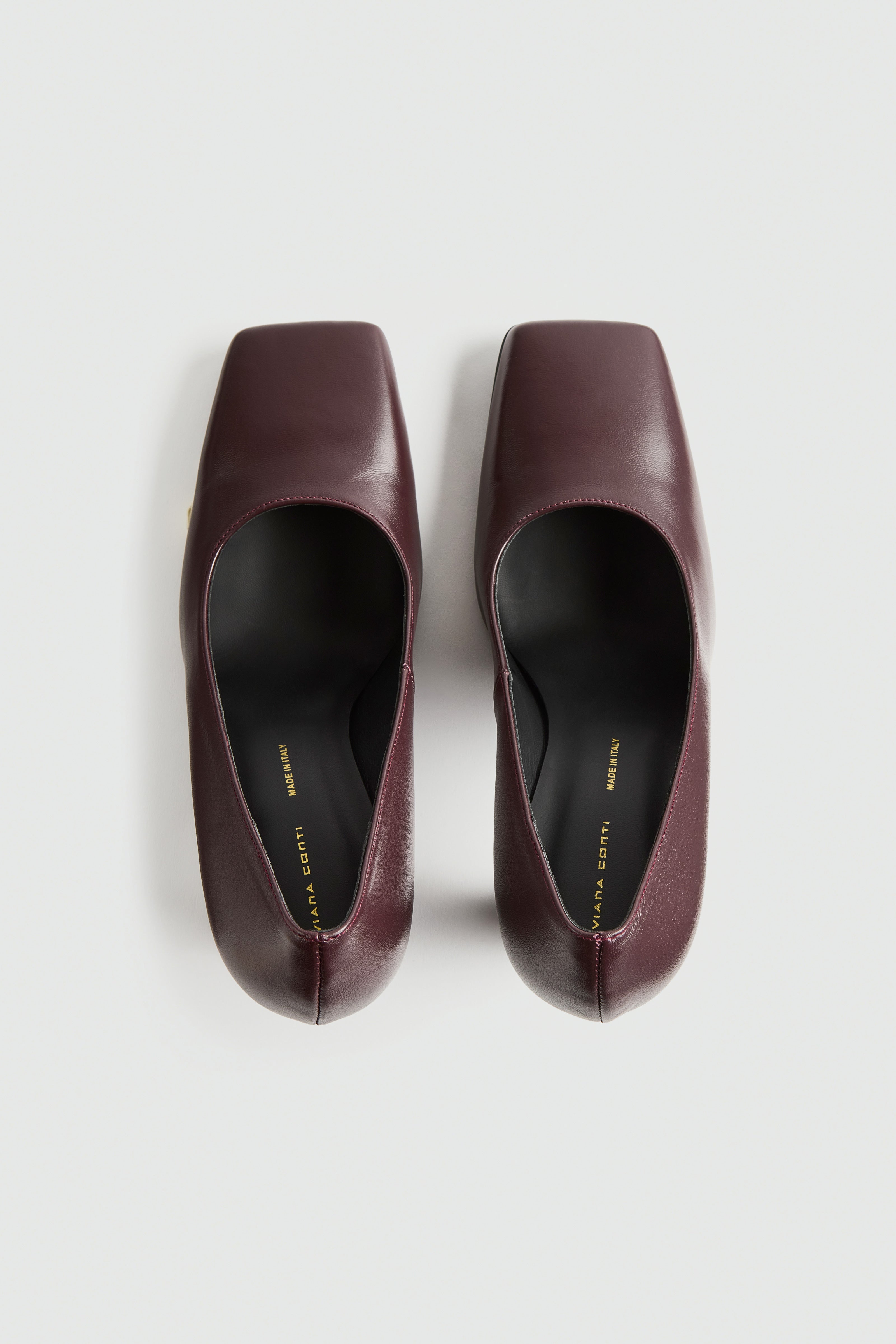 Liviana Conti Mindy escarpins burgundy cuir