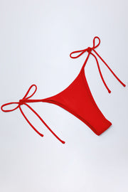 Oh Polly Swim Cove bas bikini rouge cheeky