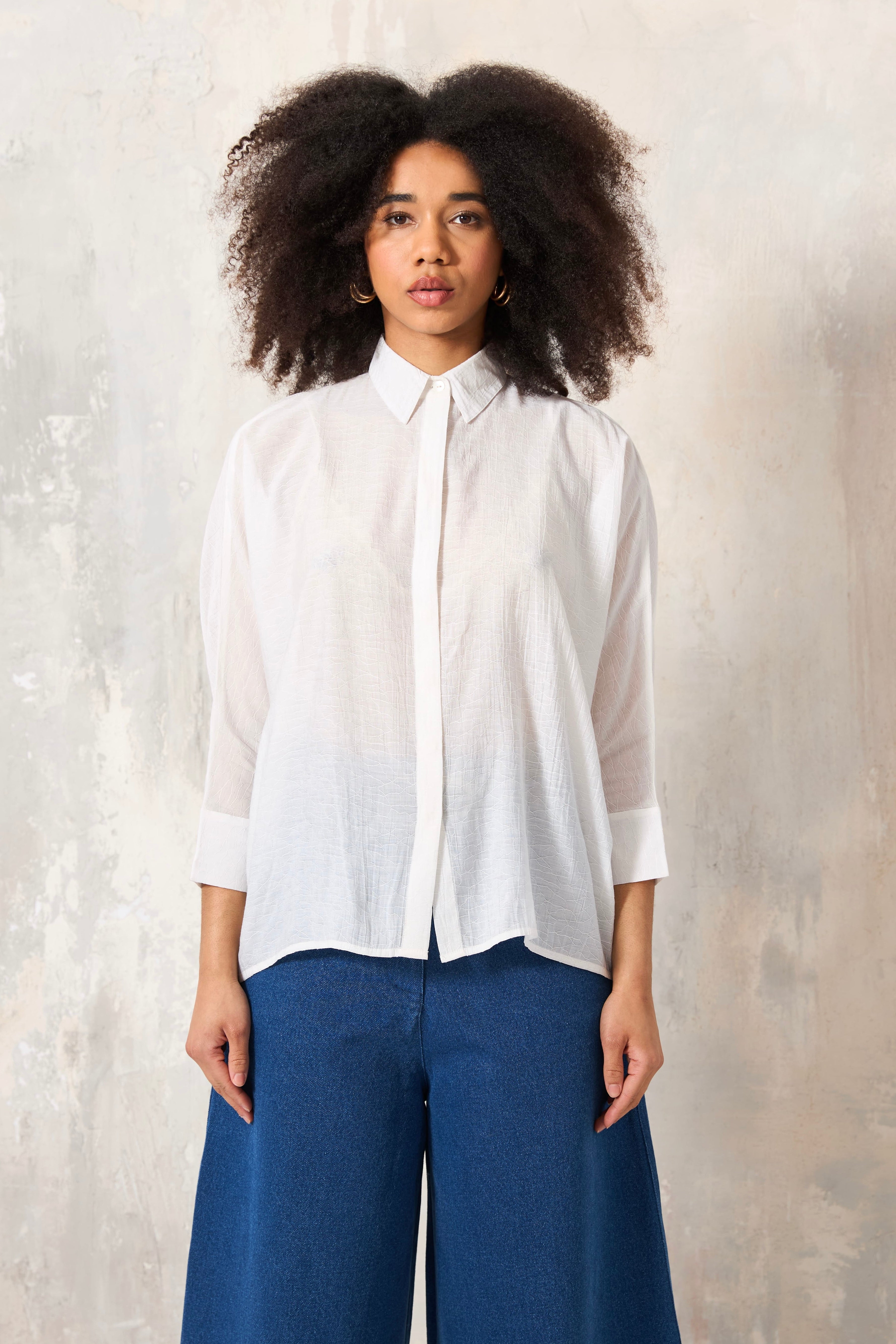 Chicosoleil Jany chemise blanche coton S