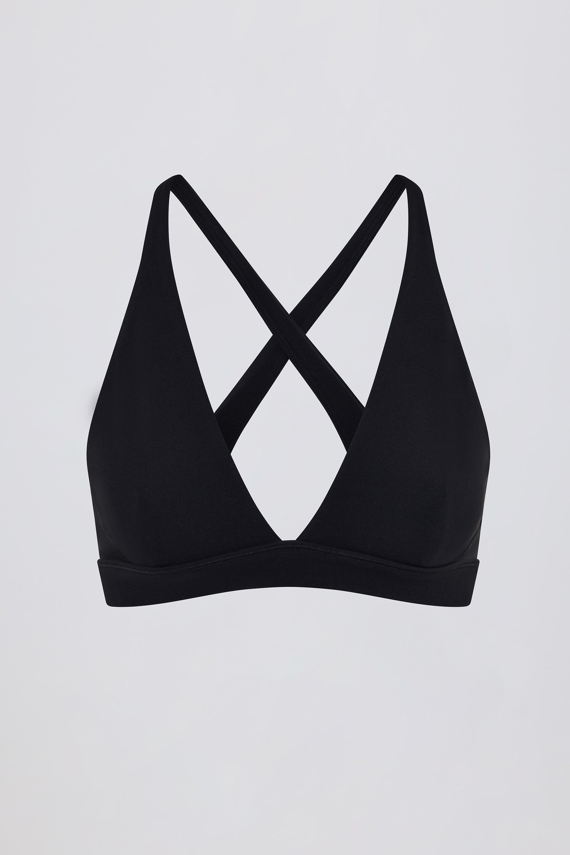 Oh Polly Bo+Tee BT2311B brassière sport noire col V
