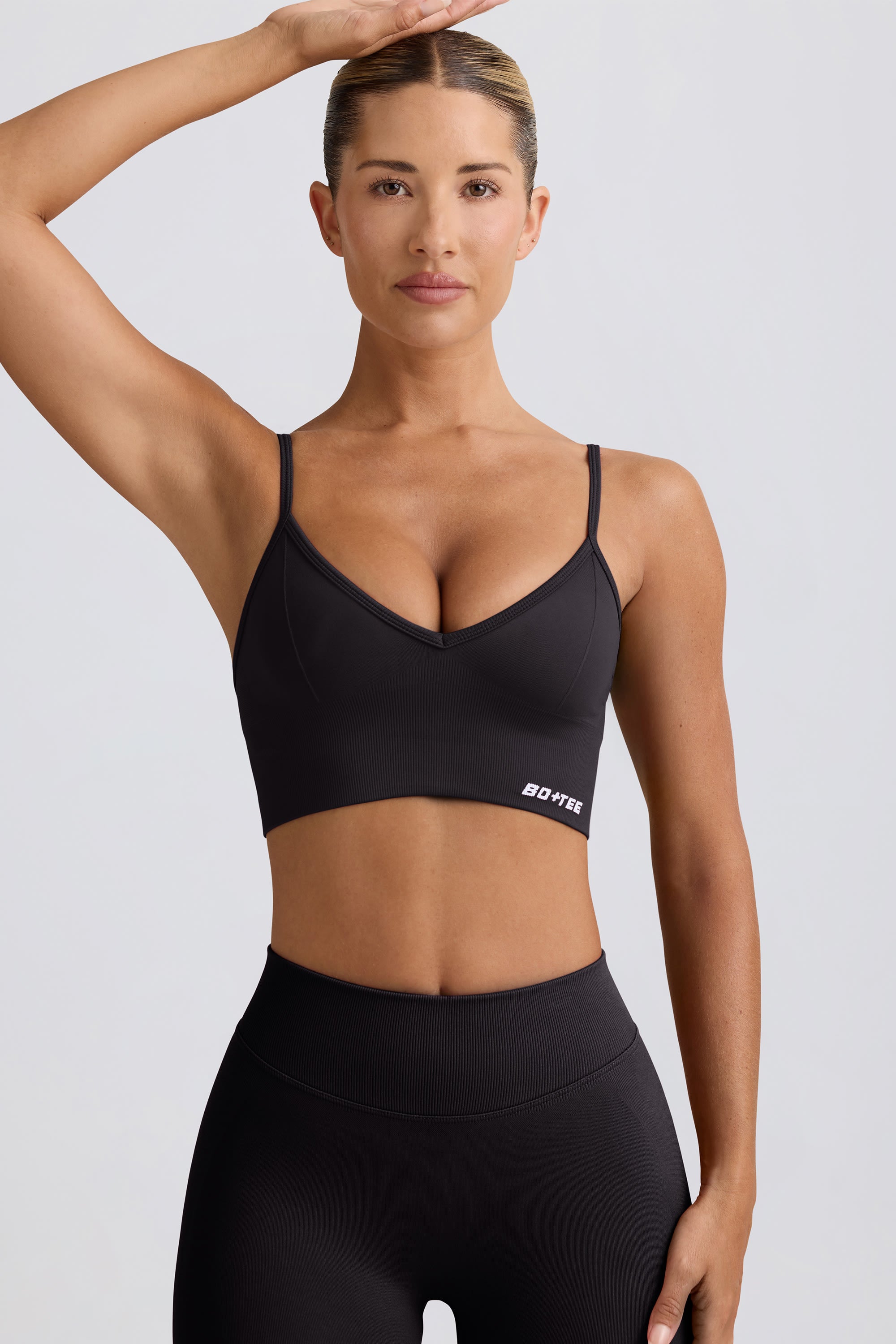 Oh Polly Define Luxe BT1134 brassiere sport noire