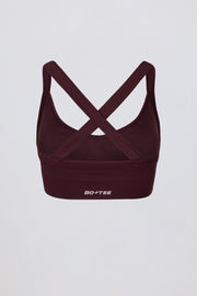 Oh Polly Super Sculpt BT2472 brassière bordeaux sans couture