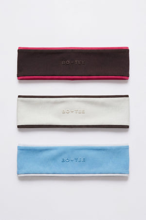 Oh Polly Bo+Tee lot 3 bandeaux sport multi soft active