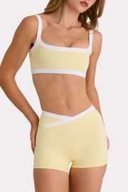 Oh Polly Bo+Tee brassière sport citron