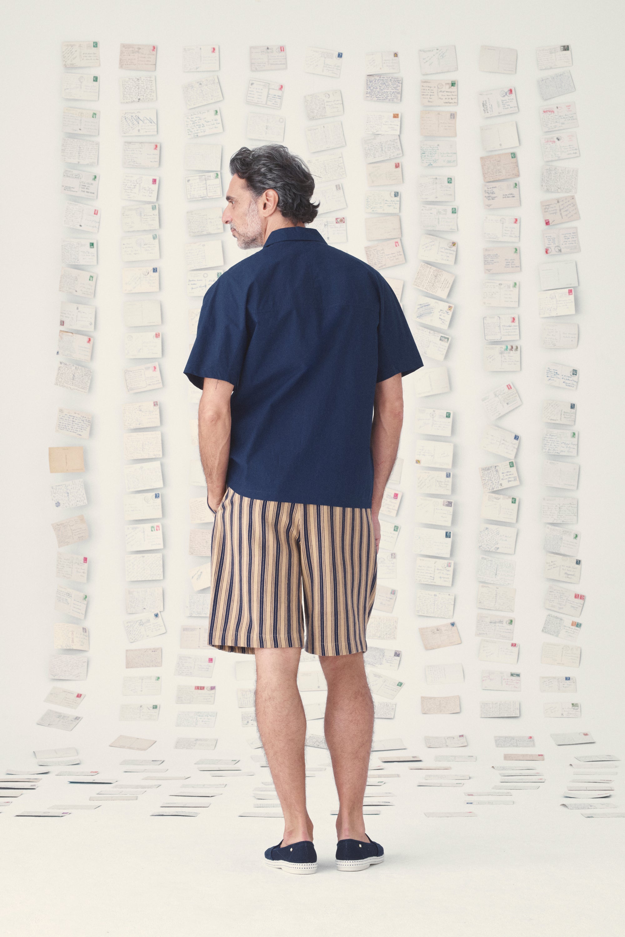 Mii en carte postale Bap Les Cyclades short coton taille M