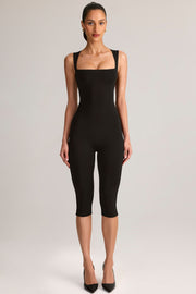 Oh Polly Luma combi capri modal noir col carré
