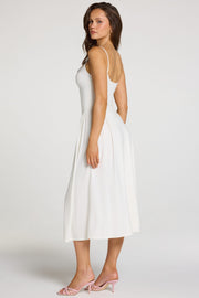 Oh Polly Livia 16102 robe blanche modale