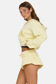Oh Polly Shorts mini short molleton buttercream