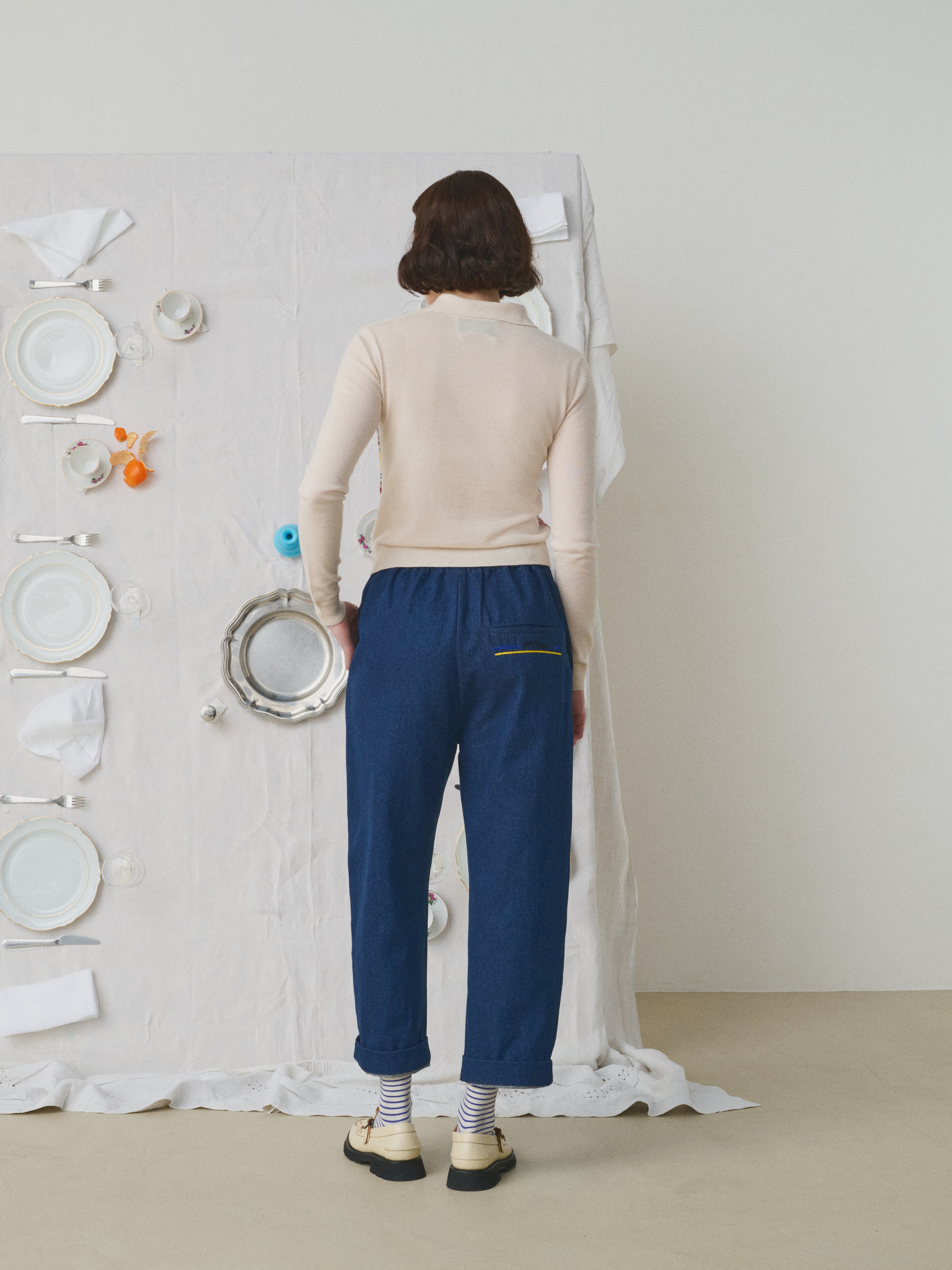MII À table pantalon Kika Les Unis femme denim