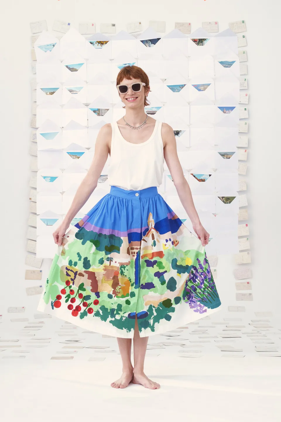Mii Mona La Provence jupe coton multicolore XS-XXXL
