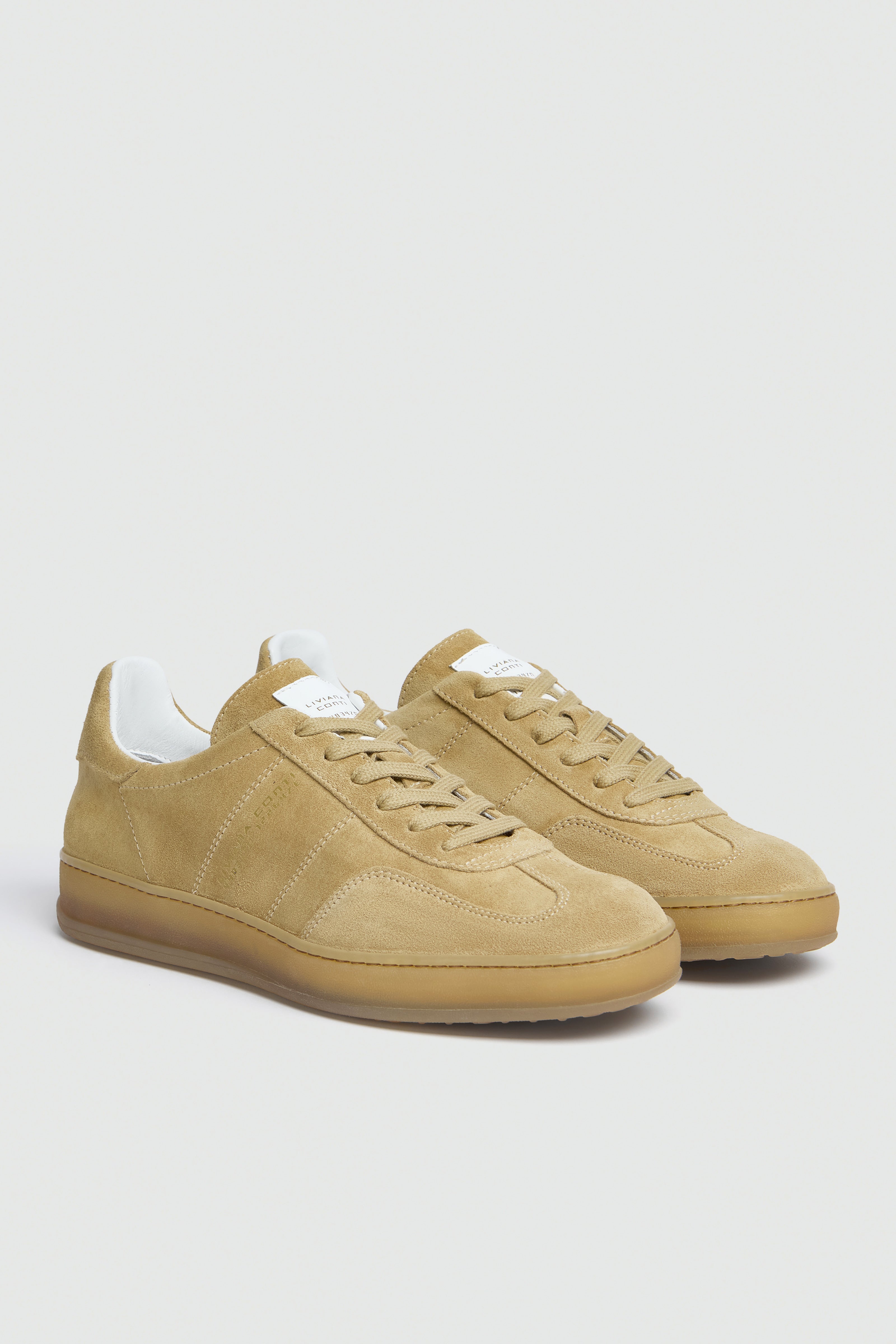Liviana Conti Delia sneakers cuir cappuccino 38 semelle gomme
