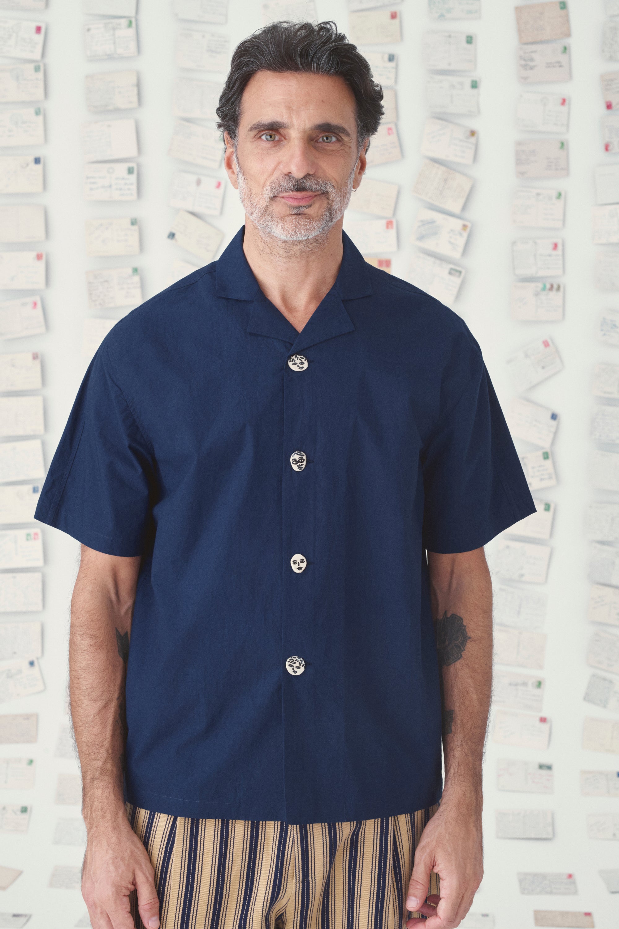 Mii en carte postale Chemise Anthony Les Unis chemise coton homme