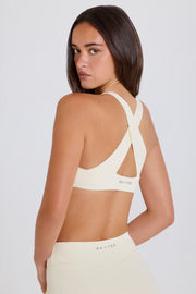 Oh Polly Bo+Tee Crossback Brassière Crème BT2492