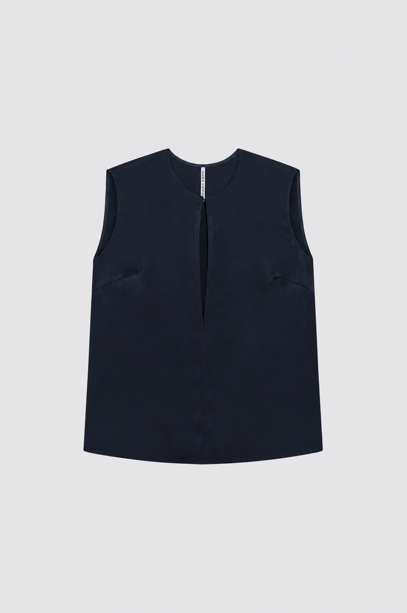 Liviana Conti Ella top sans manches satin fondente 40