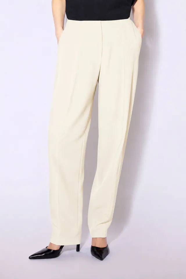 Liviana Conti Gerald pantalon cigarette noir crêpe