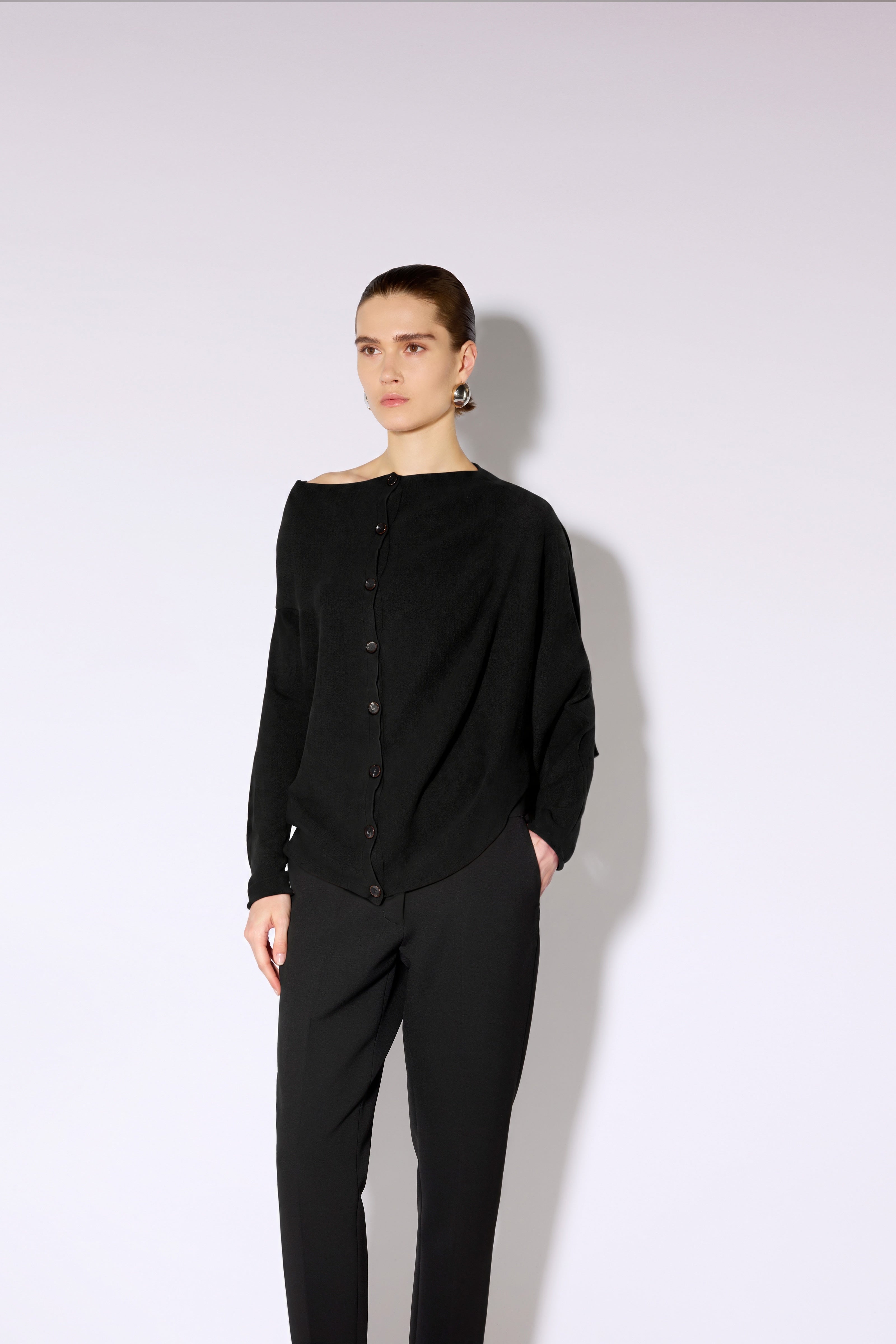 Liviana Conti Lynette cardigan femme noir maille