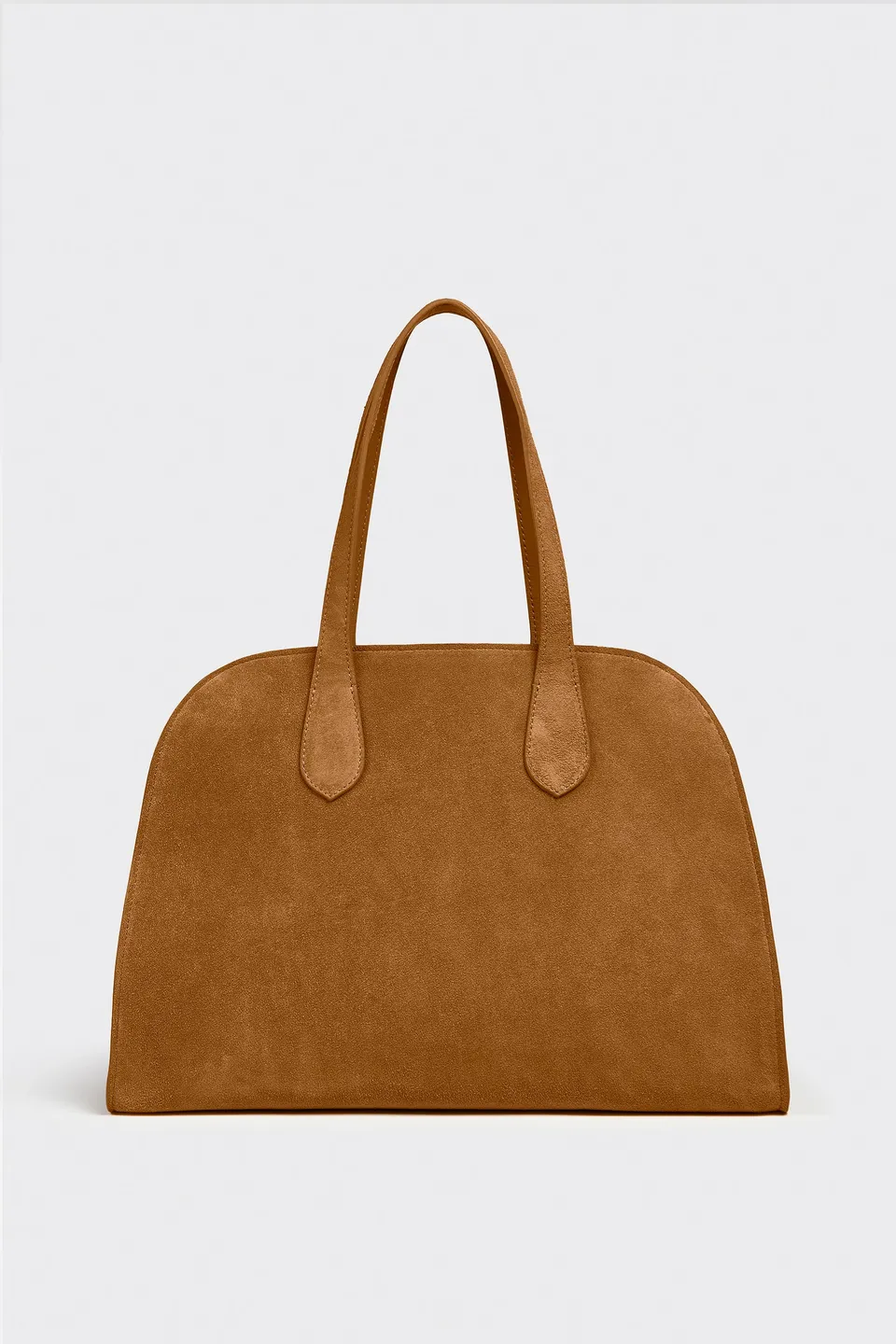 Liviana Conti Madison sac à main cuir suédé marron