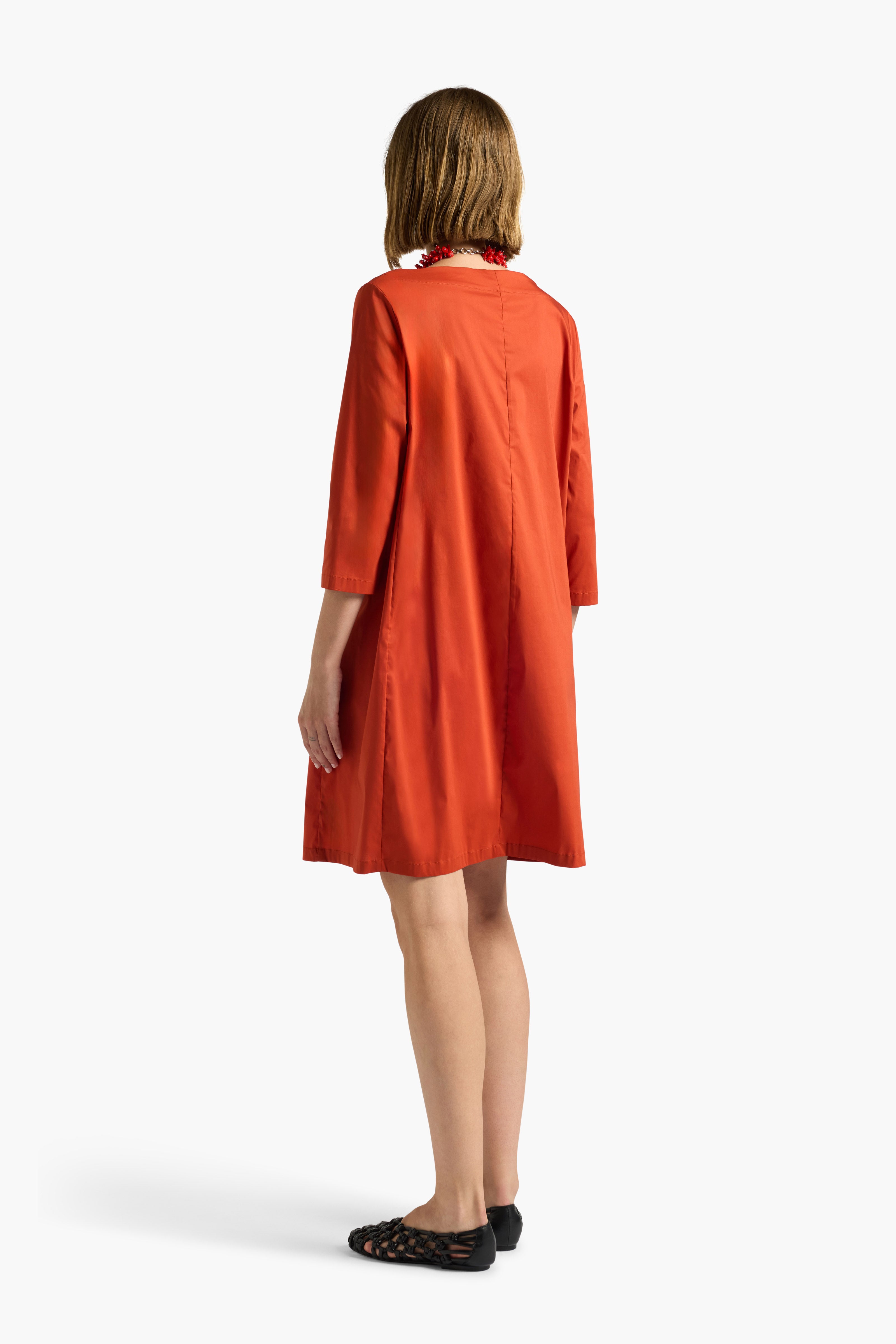Liviana Conti Angeline robe courte verte col V