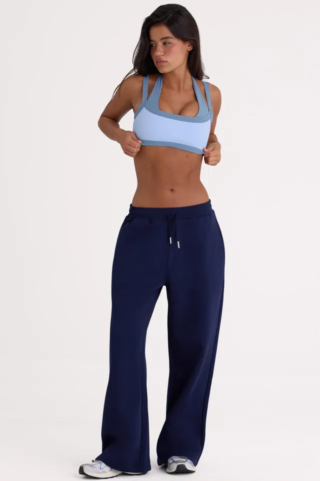 Oh Polly BT02580 Pantalon Jogging Large Midnight Coton