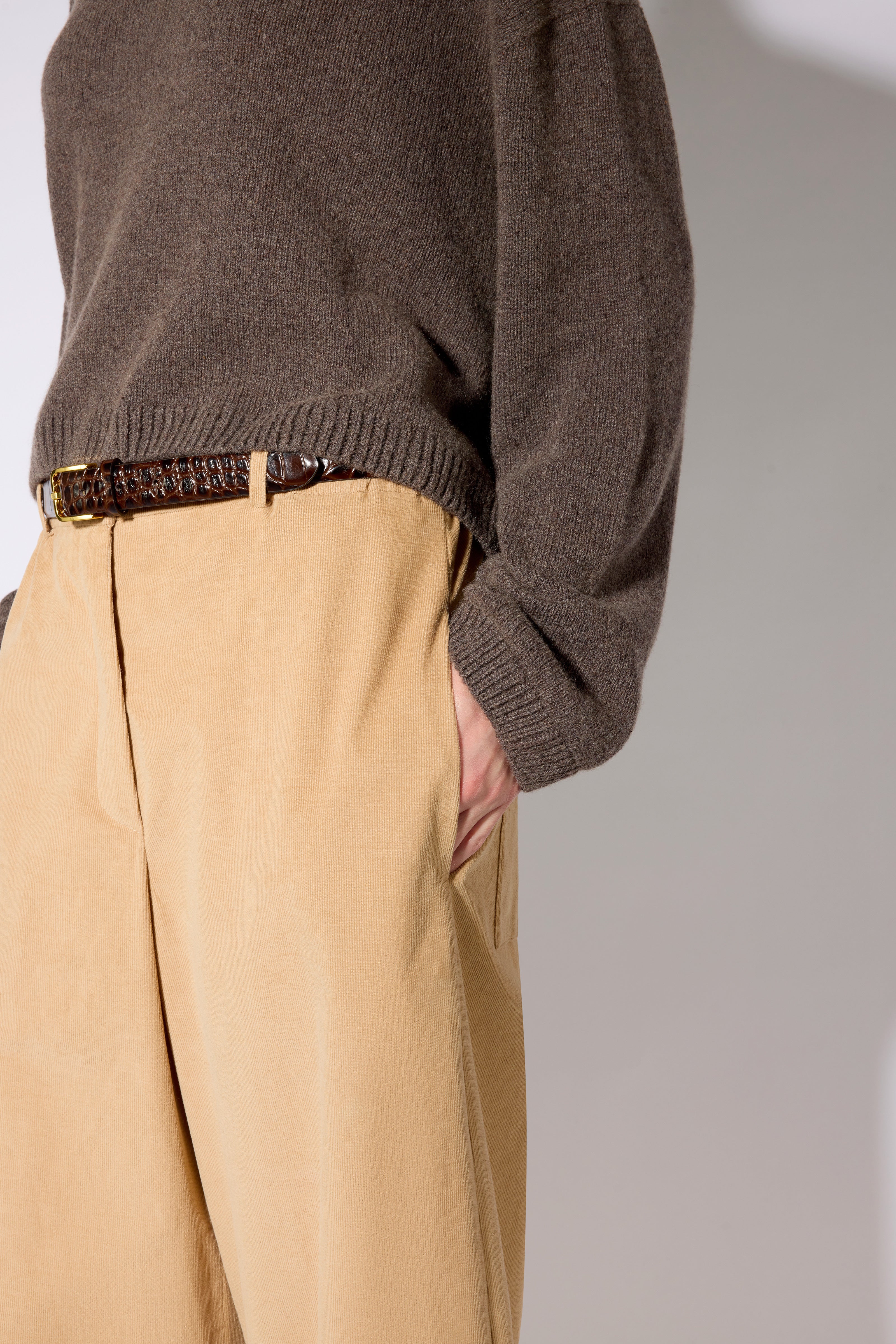 Liviana Conti Benton pantalon gris minéral 40