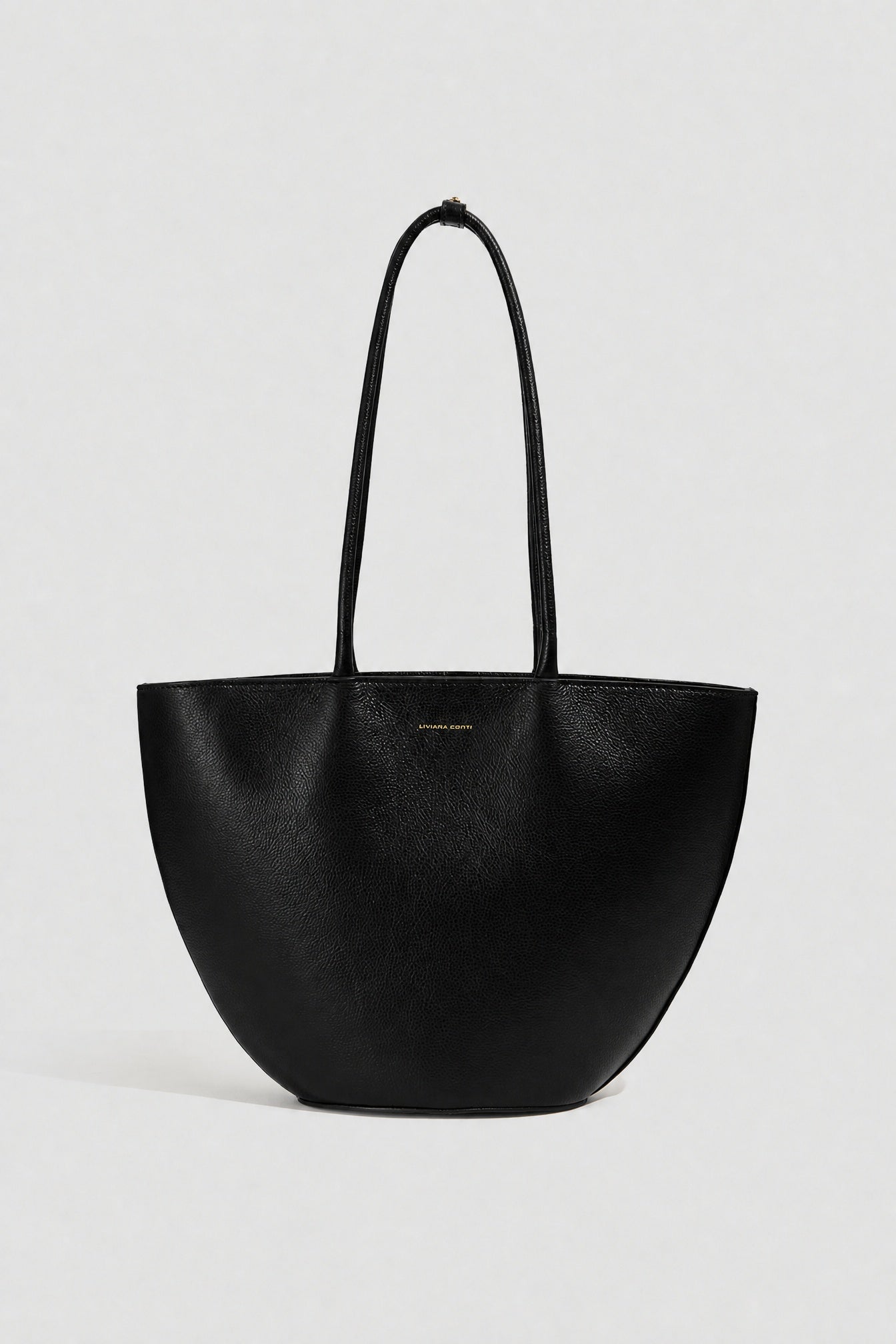 Liviana Conti Amelie sac cuir marron veau grainé