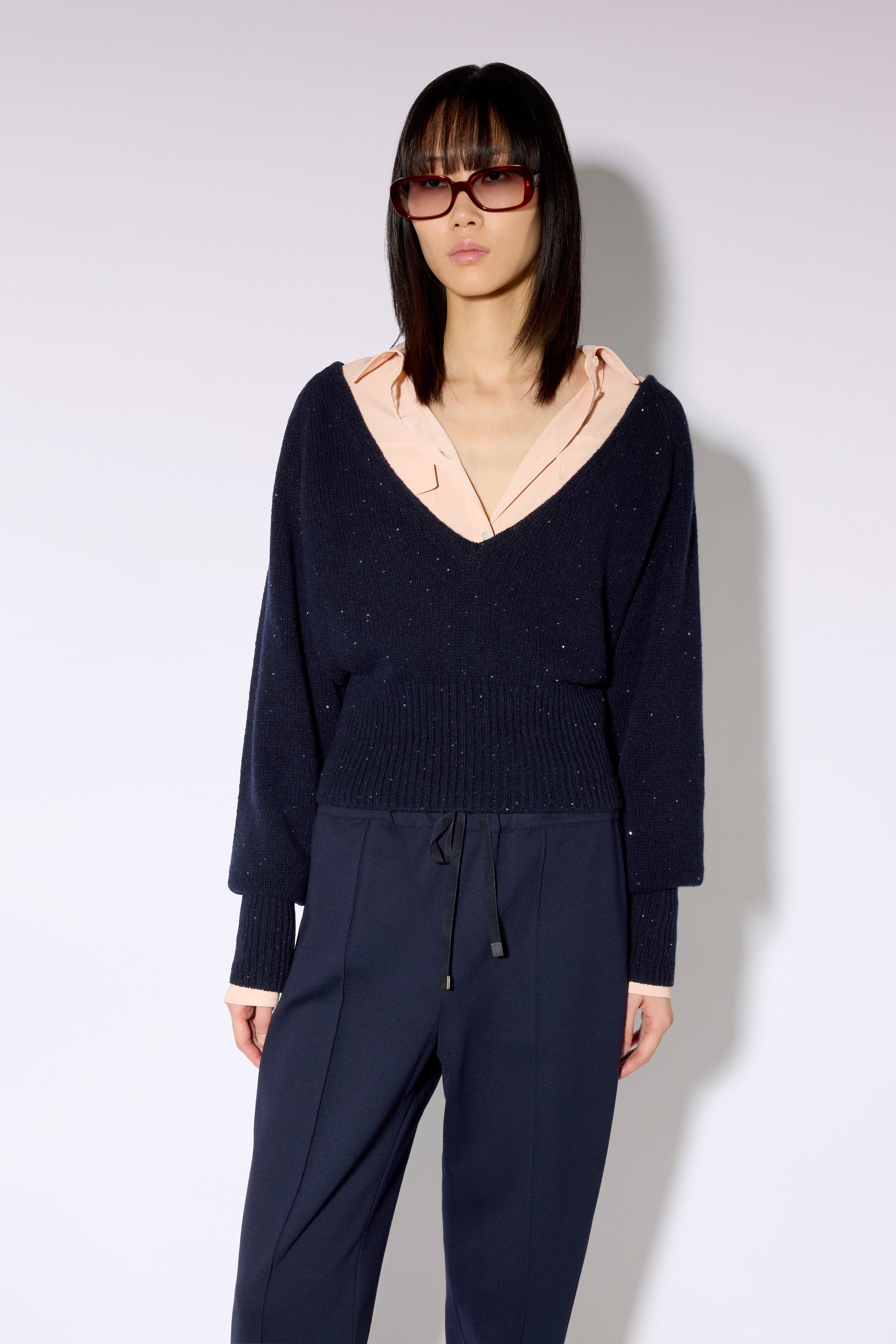 Liviana Conti Sunnie pull maille bleu M
